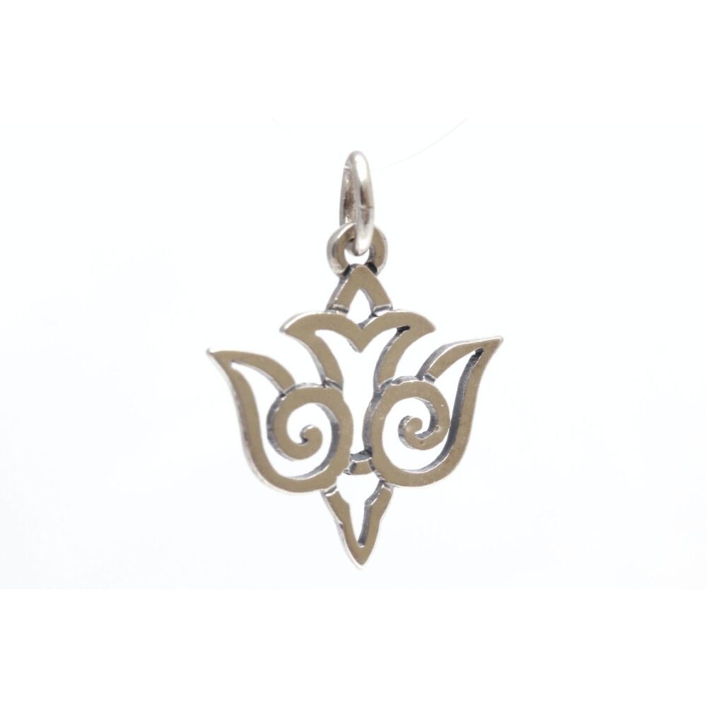 Retired James Avery Sterling Silver Open Descending Dove Charm